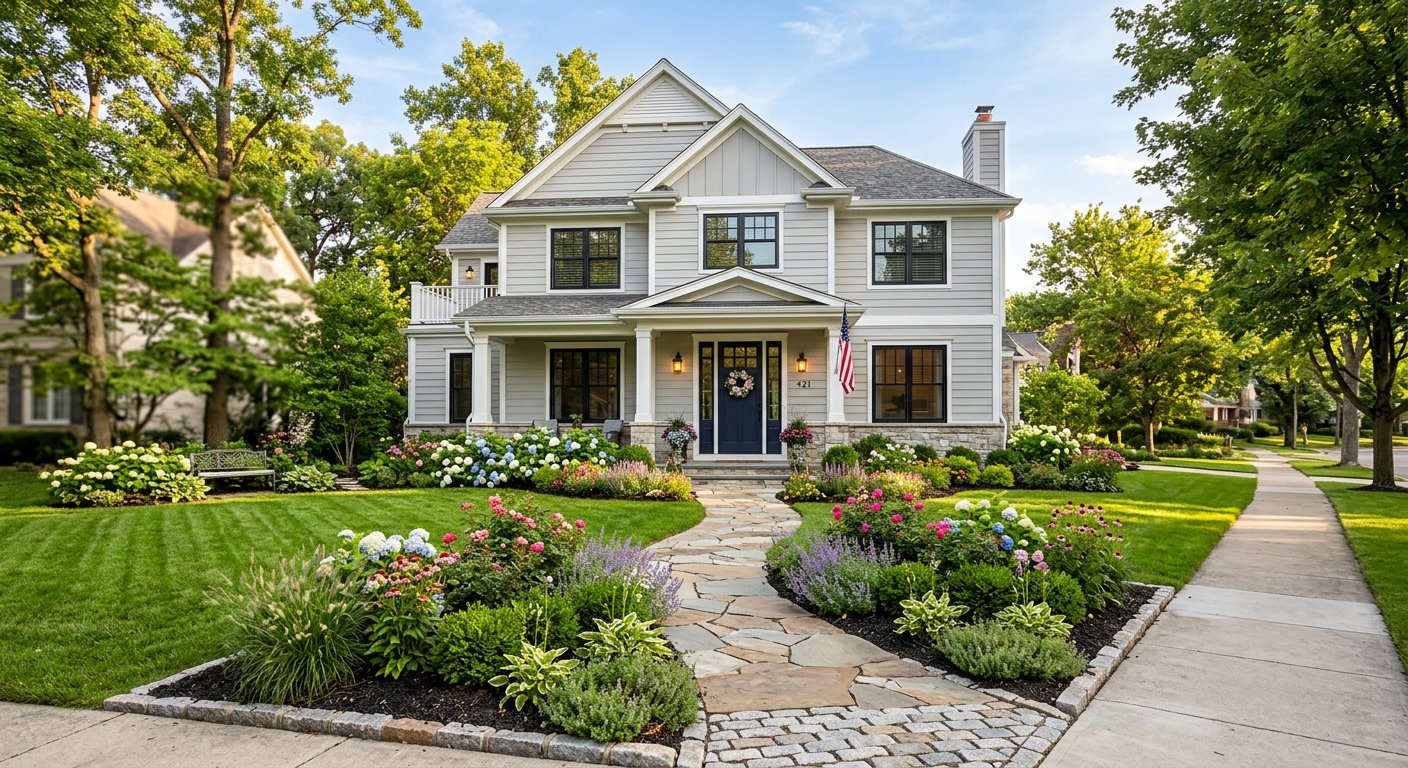 Home Exterior and Garden Renovation